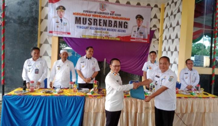 20 Usulan Prioritas Dalam Musrenbang Tingkat Kecamatan Negeri Agung