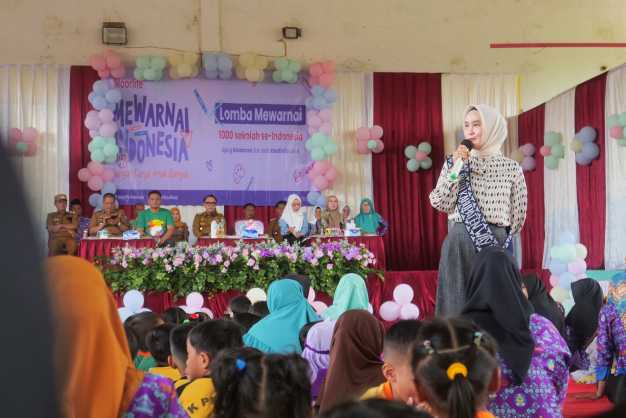 Bunda Dessy Adipati Hadiri Lomba Mewarnai Dalam Rangka Pembinaan Kreativitas Peserta Didik PAUD Tahun 2024