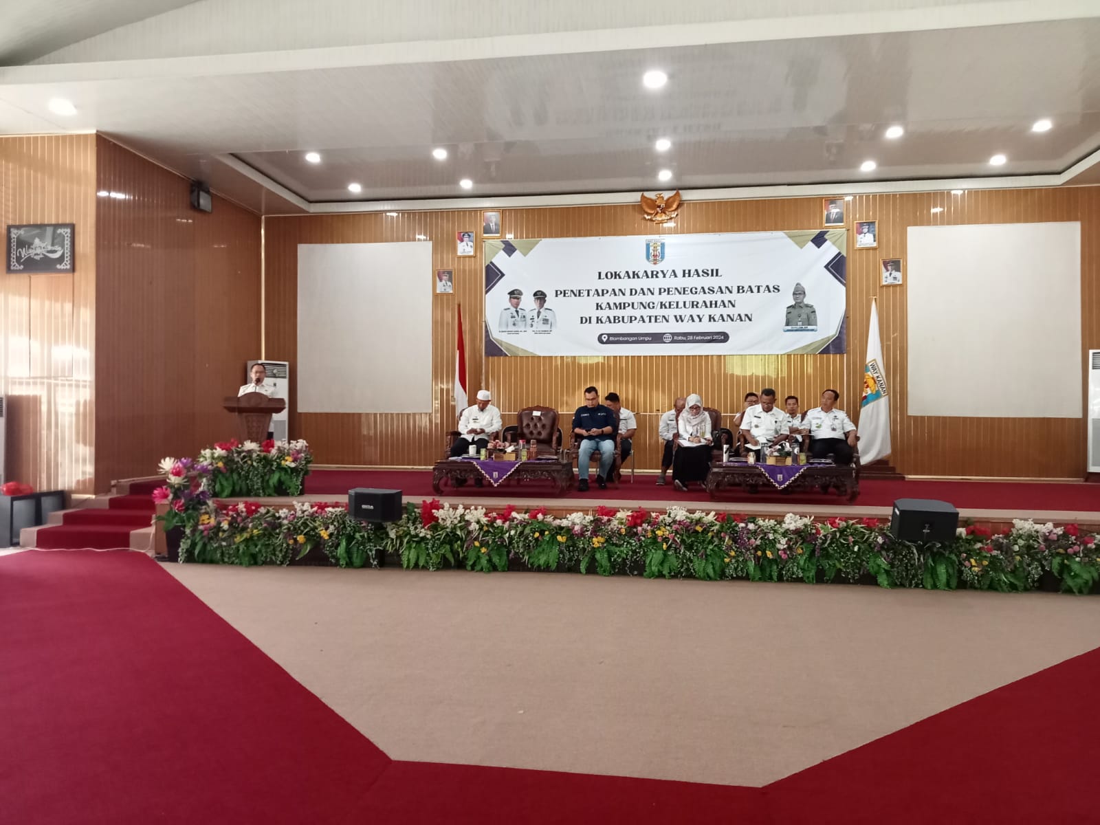 Pemkab Waykanan Gelar Lokakarya Penetapa dan Penegasan Batas Kampung