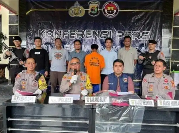 Polres Way Kanan Ringkus Pelaku Pembunuhan di Gunung Labuhan