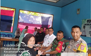 Pemerintah Kampung Jukuh Kemuning Salurkab BLT Tahap Pertama