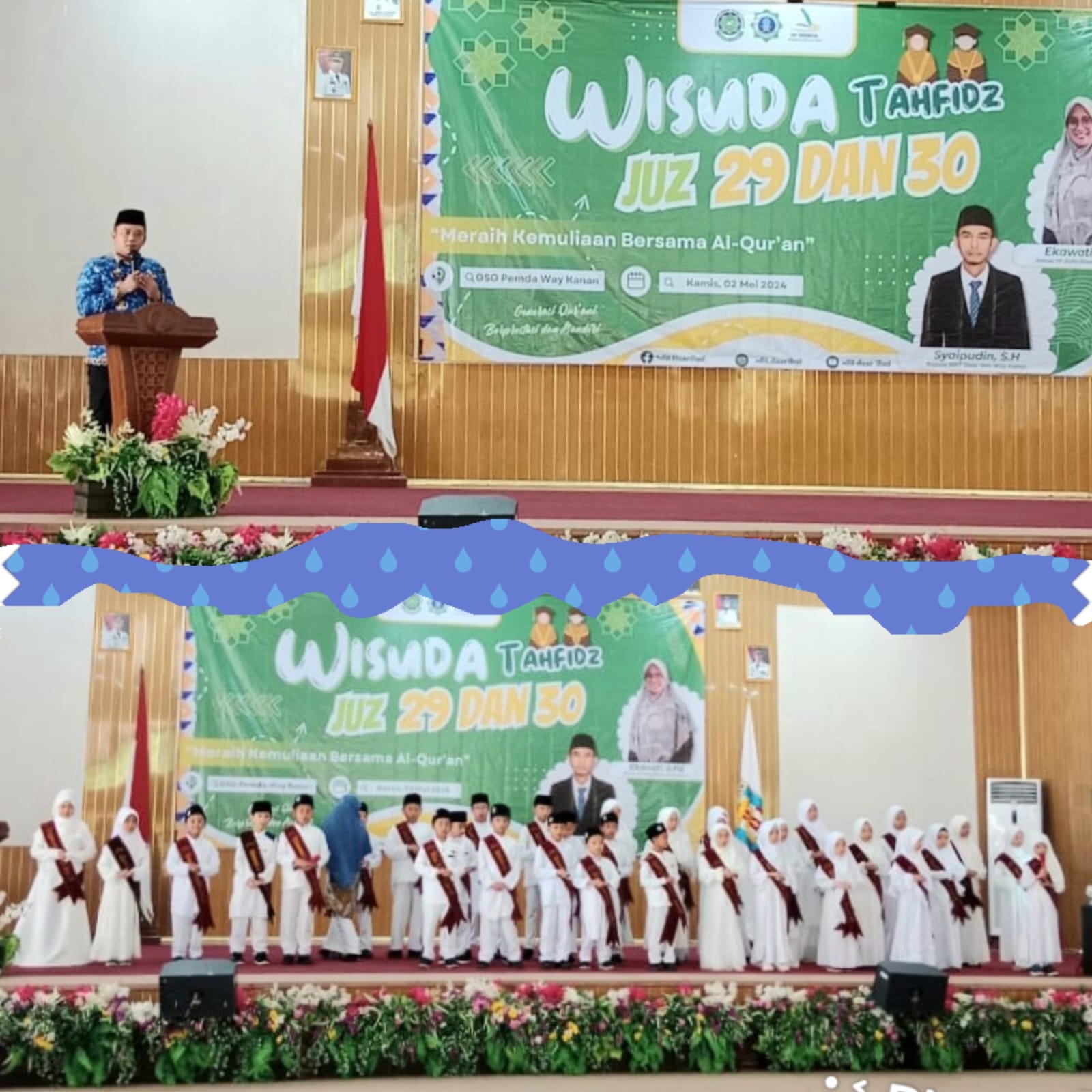 Kadis Pendidikan Hadiri Wisuda SDIT DAAR ILMI Way Kanan