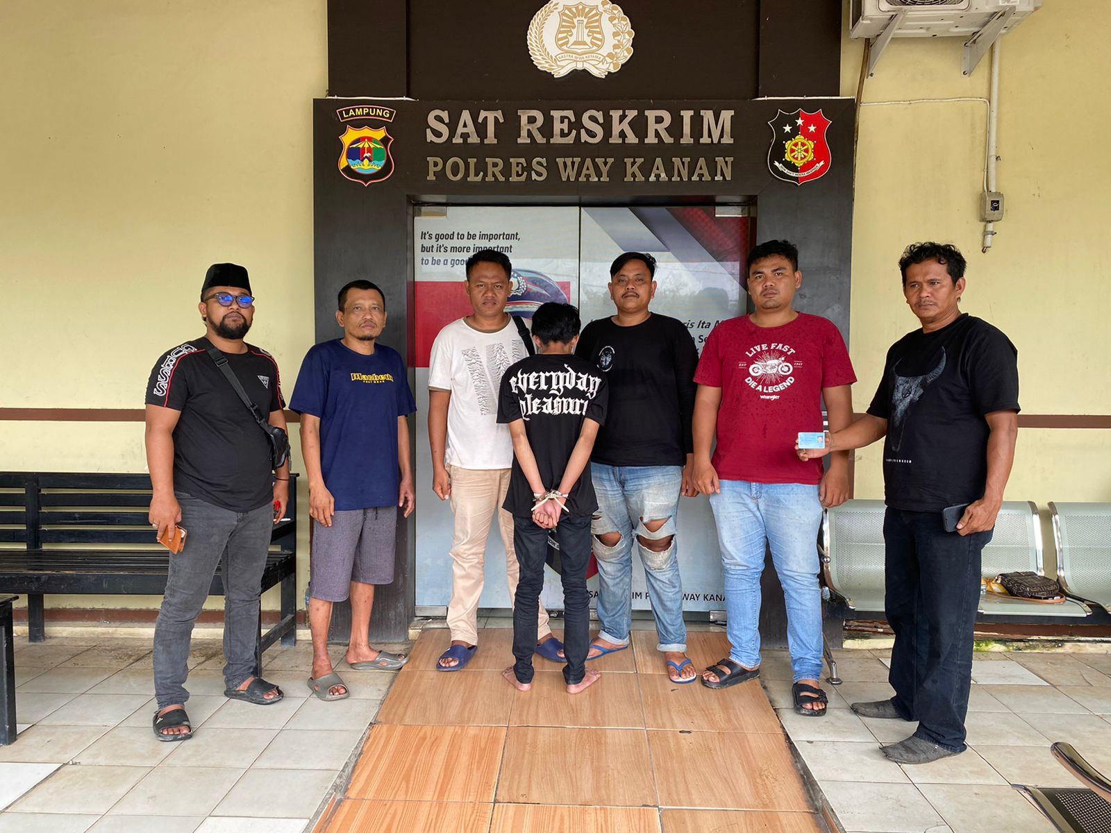 Ops Sikat Krakatau Tahun 2024, Polres Way Kanan Bekuk DPO Pelaku Curas Uang Angsuran PT. PNM Mekar