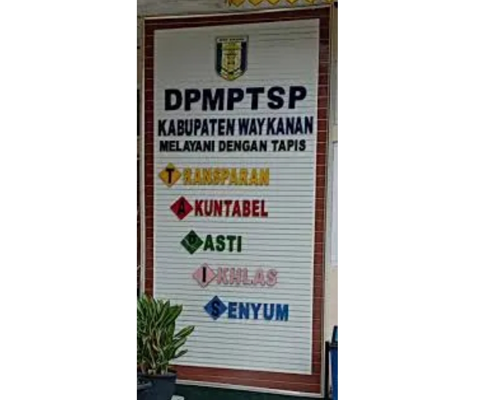 Bidang Perizinan Way Kanan Akan Menindak Tegas Pemilik Lapak Karet Yang Membuang Limbah Sembarangan