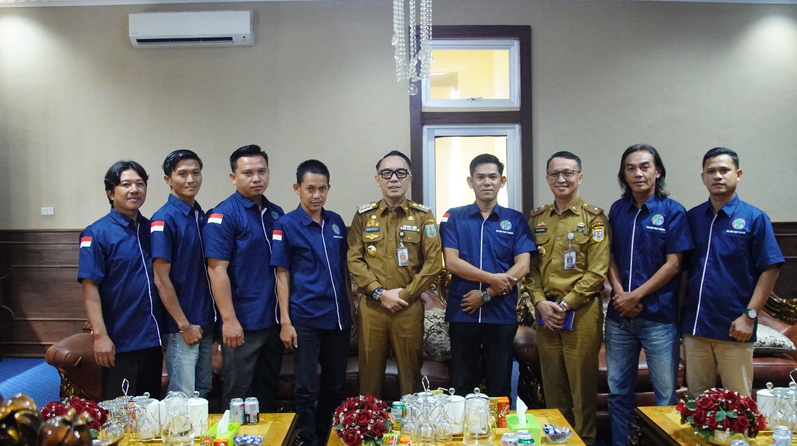 PD IWO Way Kanan Audiensi Bersama Bupati Raden Adipati Surya