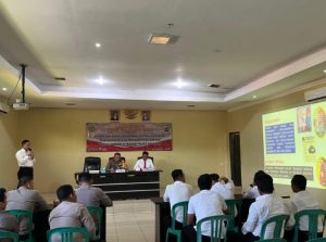 Polres Waykanan Gelar Pelatihan Pra Oprasi Antik Krakatau