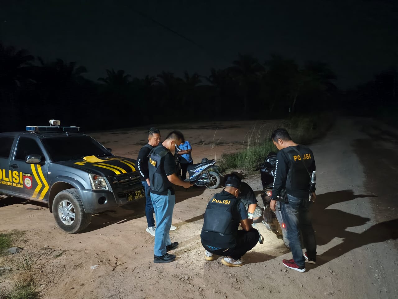 Cegah Niat dan Kesempatan Pelaku Kejahatan, Polisi Patroli Sasar Titik Rawan di Negeri Besar