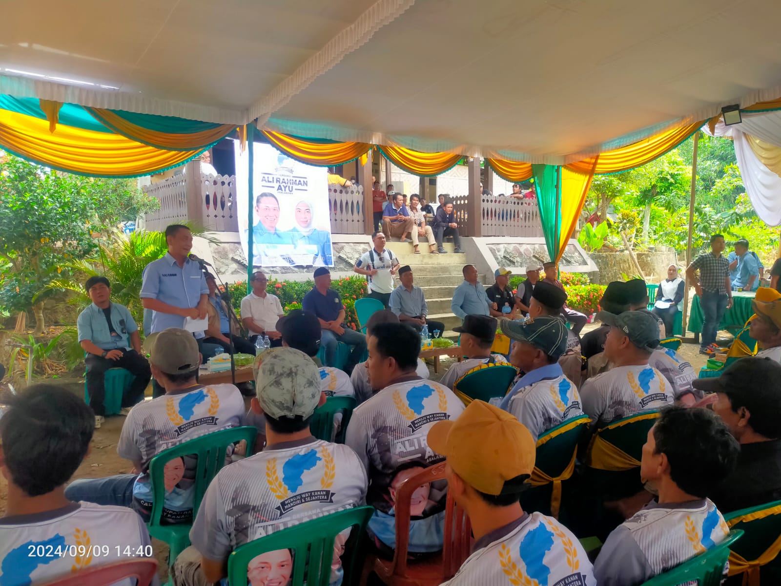 Bakal Calon Bupati Waykanan Ali Rahman Terus Lakukan Pergerakan untuk Kemenangan pada Pilkada 2024