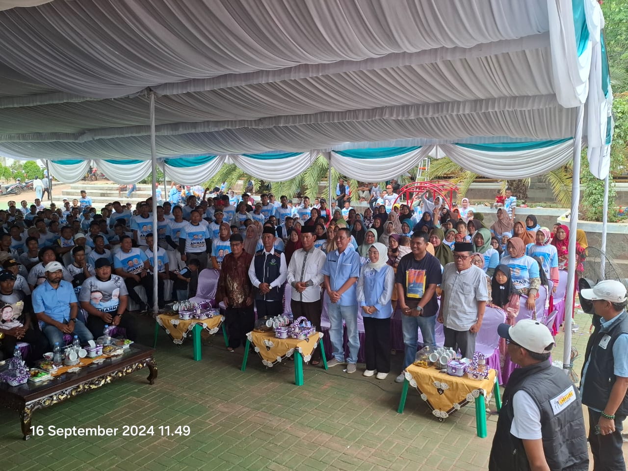 Pengukuhan Tim Laba-laba Kecamatan Negara Batin dan Negeri Besar
