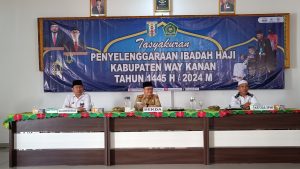 Tasyakuran Penyelenggaraan Ibadah Haji 1445 H/2024 M, Sekda Saipul Sampaikan Terima Kasih dan Duka Cita