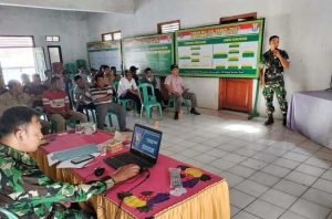 Satgas TMMD Ke-118 Kodim 0427/Way Kanan Beri Penyuluhan Tentang Bela Negara dan Wasbang