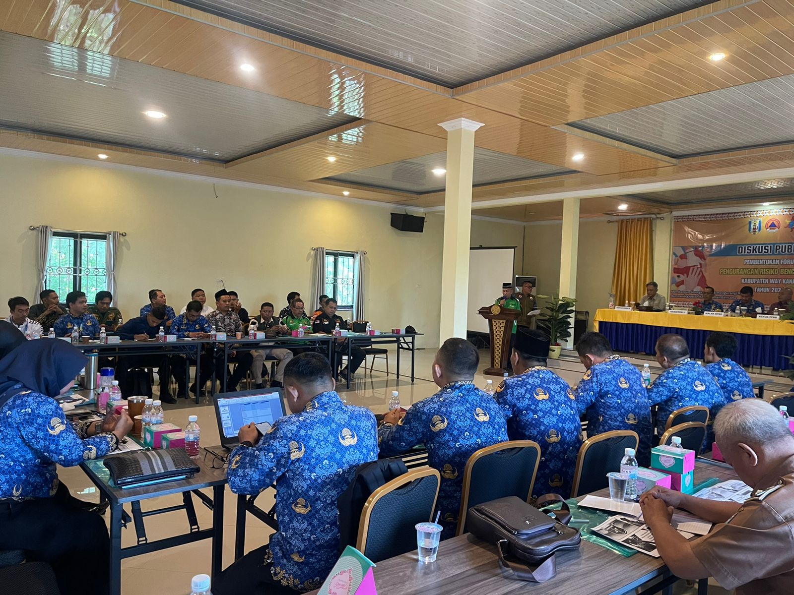 Asisten II Setdakab, Hendri Syahri Buka FGD Pembentukan FPRB Kabupaten Way Kanan Tahun 2024